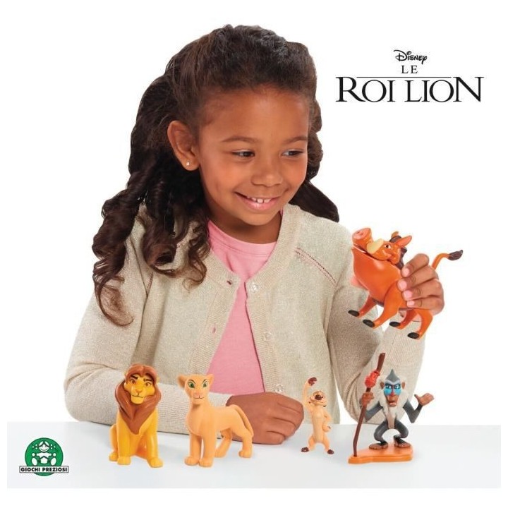 LE ROI LION - Coffret 5 figurines