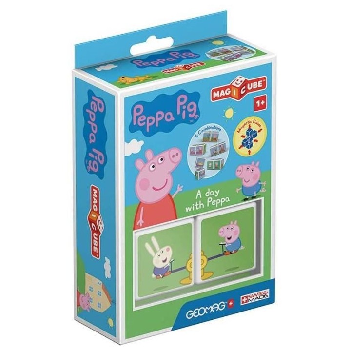 MAGICUBE - Peppa Pig une journée avec Peppa (2 cubes)