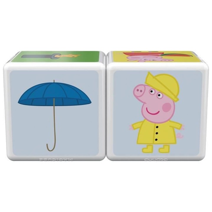 MAGICUBE - Peppa Pig découvre avec Peppa (2 cubes)