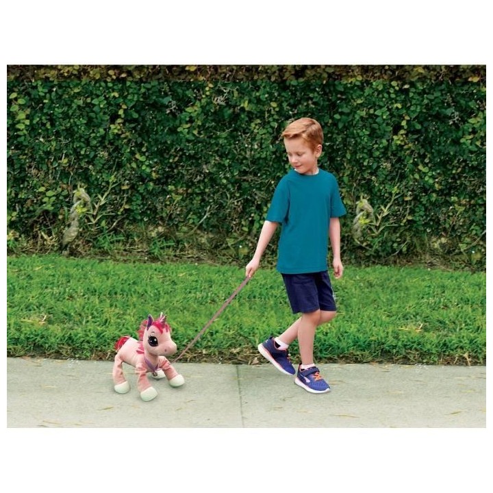 LES TOUFOUS Licorne Rose - Peluche