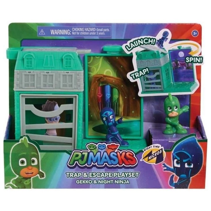 LES PYJAMASQUES - Coffret Trappe & Echappe