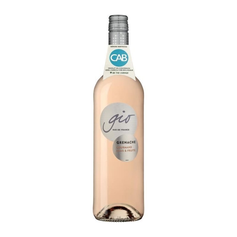 Gérard Bertrand Gio Grenache Rosé IGP Pays d'Oc - Vin rosé du Languedoc-Roussillon