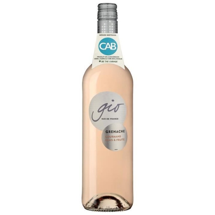 Gérard Bertrand Gio Grenache Rosé IGP Pays d'Oc - Vin rosé du Langu