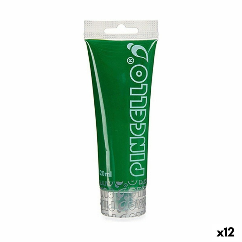 Peinture acrylique 120 ml Vert foncé (12 Unités)