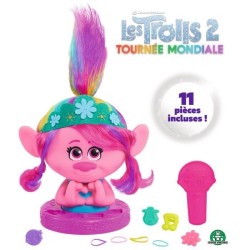 TROLLS - Tete a coiffer Poppy