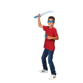 Les Tortues Ninja - Arme de combats avec accessoire - Leonardo dit Leo