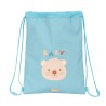 Sac à dos serré par des ficelles Safta Baby bear Bleu