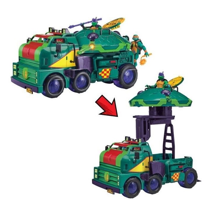 Les Tortues Ninja - Camion de combats Turtle Tank