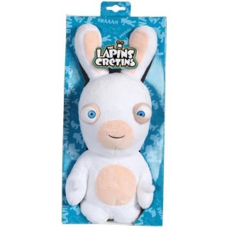 LAPINS CRETINS Peluche 28 cm Bouche Fermée sonore