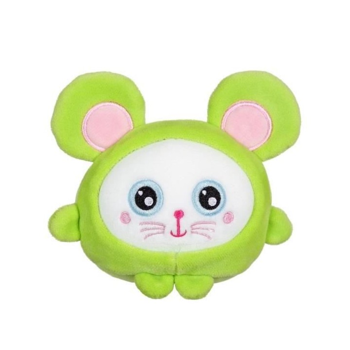 GIPSY TOYS Squishimals 10 cm souris verte Squeeky