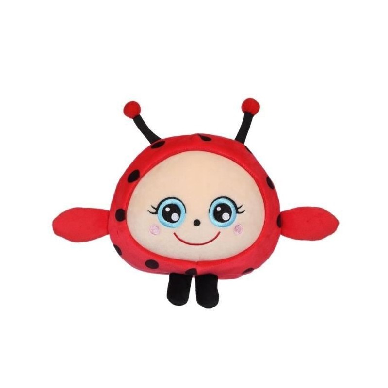 GIPSY TOYS Squishimals 20 cm coccinelle rouge Dotty