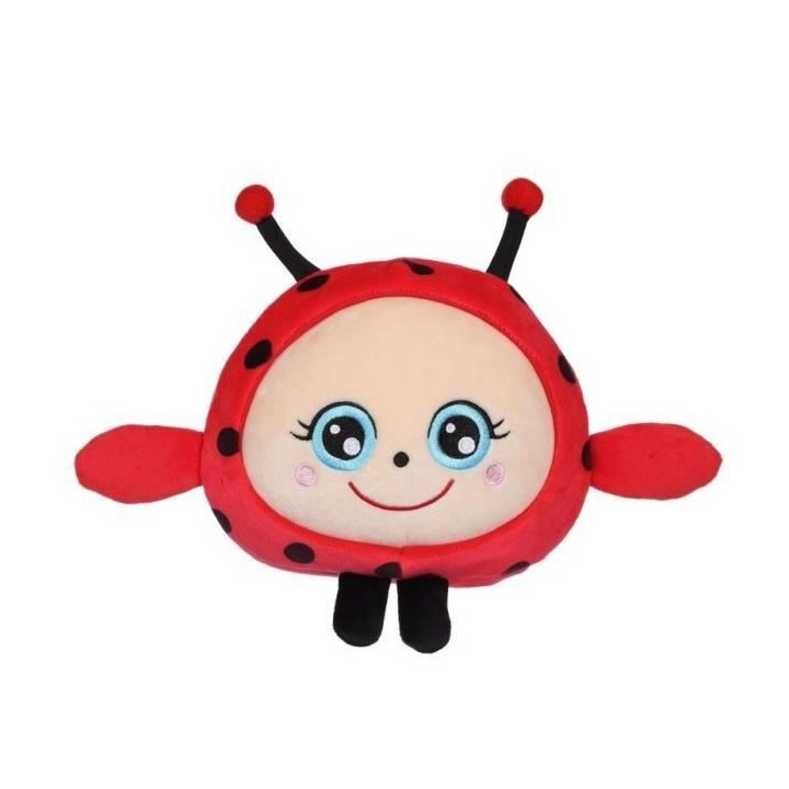GIPSY TOYS Squishimals 20 cm coccinelle rouge Dotty