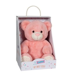 GIPSY My Sweet Teddy 35 cm Rose en boîte cadeau