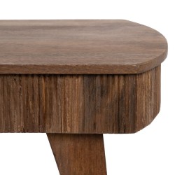 Console Naturel Bois de manguier 102 x 36 x 74 cm