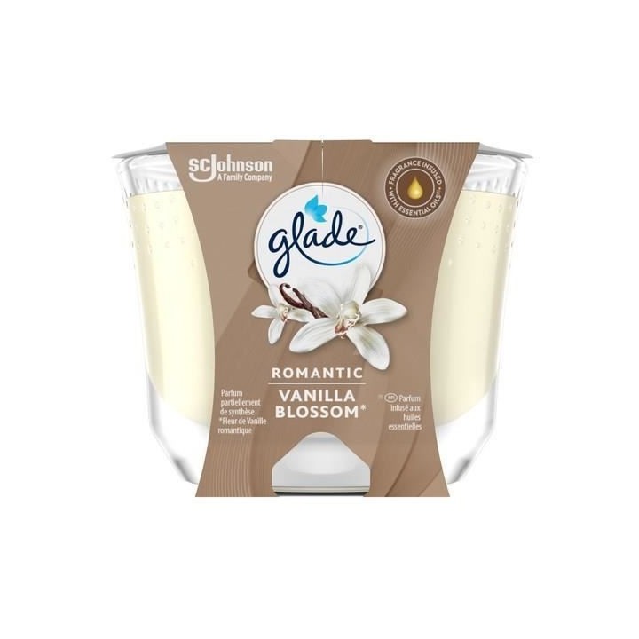 GLADE Bougie Romantic Vanilla Blossom
