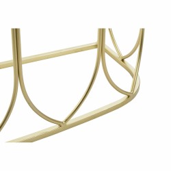 Console DKD Home Decor Or Doré Métal Miroir 106 x 33 x 81 cm