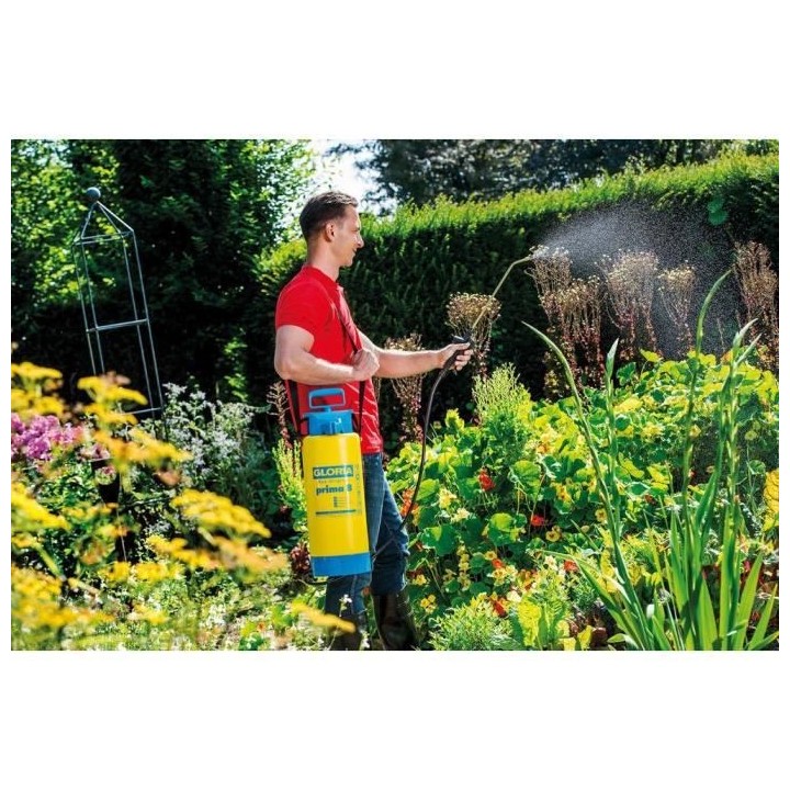 Pulvérisateur a pression 8L GLORIA Prima 8 - Avec lance et buse laito