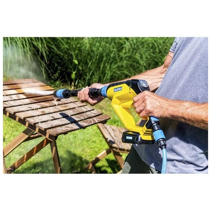 Nettoyeur basse pression sans fil GLORIA MultiJet 18V (sans batterie n