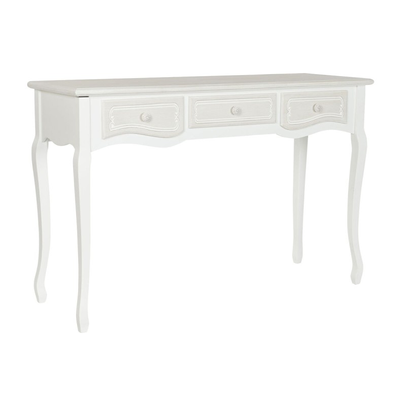 Table d'appoint DKD Home Decor Blanc Bois MDF 120 x 40 x 78,5 cm