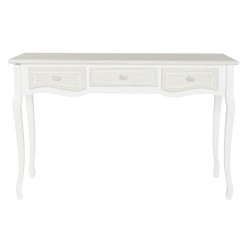 Table d'appoint DKD Home Decor Blanc Bois MDF 120 x 40 x 78,5 cm