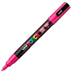 Marqueur POSCA PC-3M Fuchsia (6 Unités)