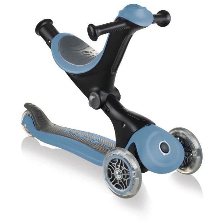 GLOBBER - Trottinette 3 roues évolutive tout-en-1 - Go-up deluxe - Bl