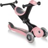 GLOBBER - Trottinette 3 roues évolutive tout-en-1 - Go-up deluxe - Rose pastel