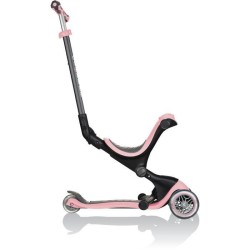 GLOBBER - Trottinette 3 roues évolutive tout-en-1 - Go-up deluxe - Rose pastel