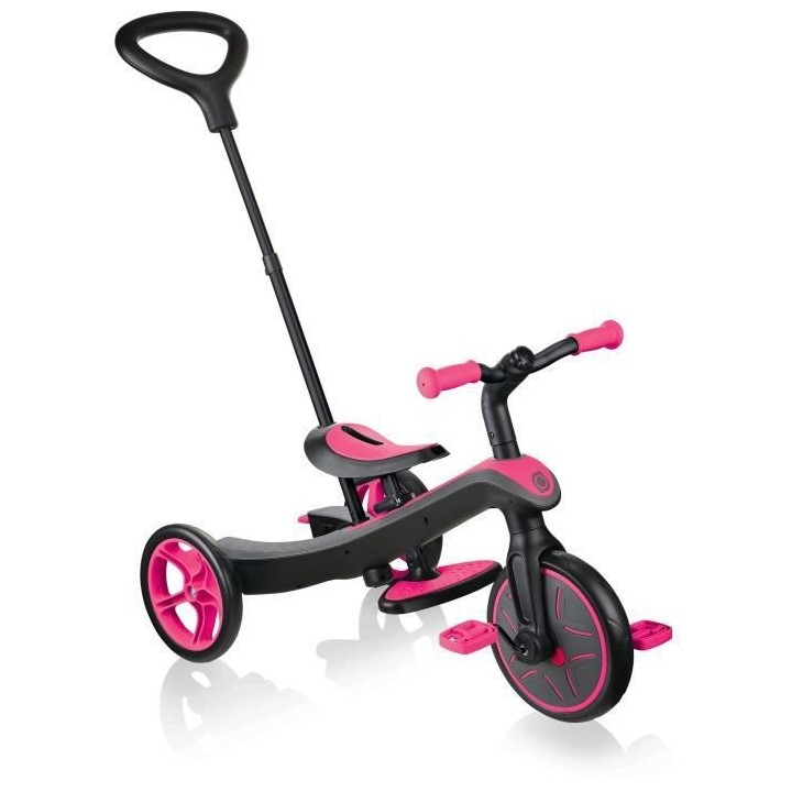 GLOBBER - Tricycle 4 en 1 - Rose