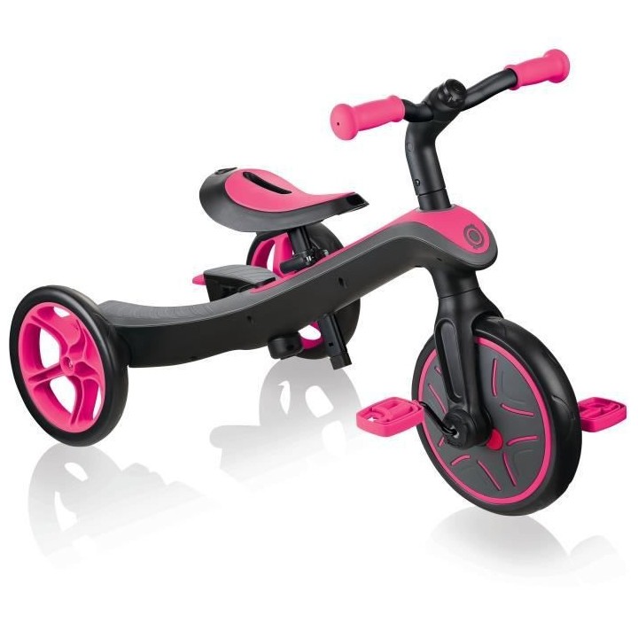GLOBBER - Tricycle 4 en 1 - Rose