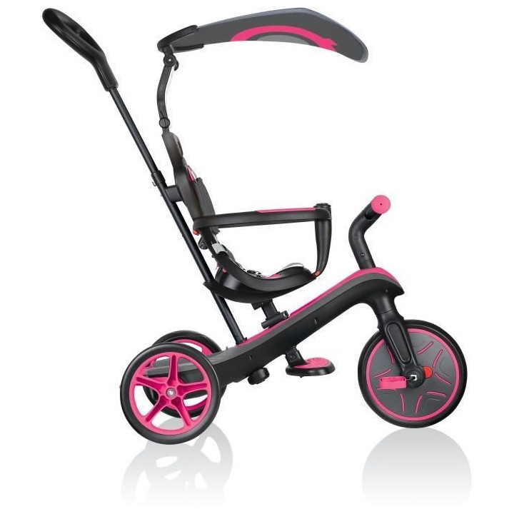 GLOBBER - Tricycle 4 en 1 - Rose