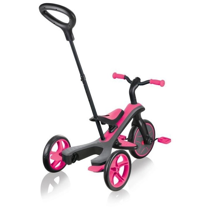 GLOBBER - Tricycle 4 en 1 - Rose