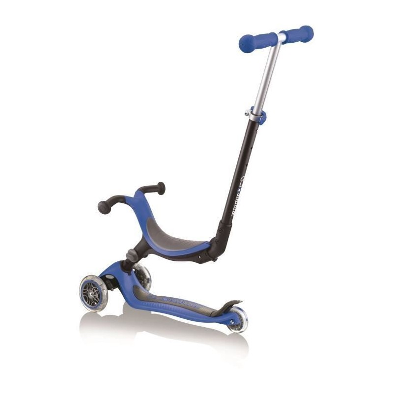 GLOBBER Trottinette enfant pliable GO Up - Bleu marine