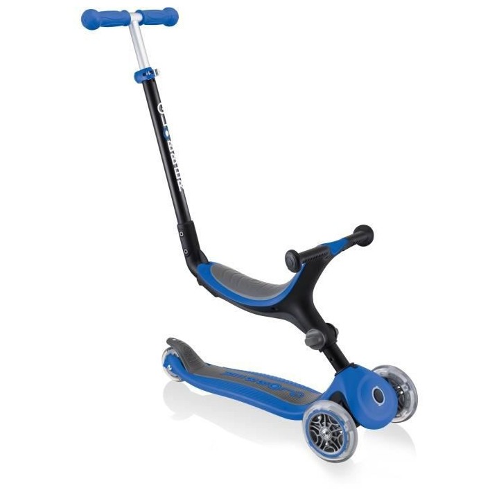 GLOBBER Trottinette enfant pliable GO Up - Bleu marine