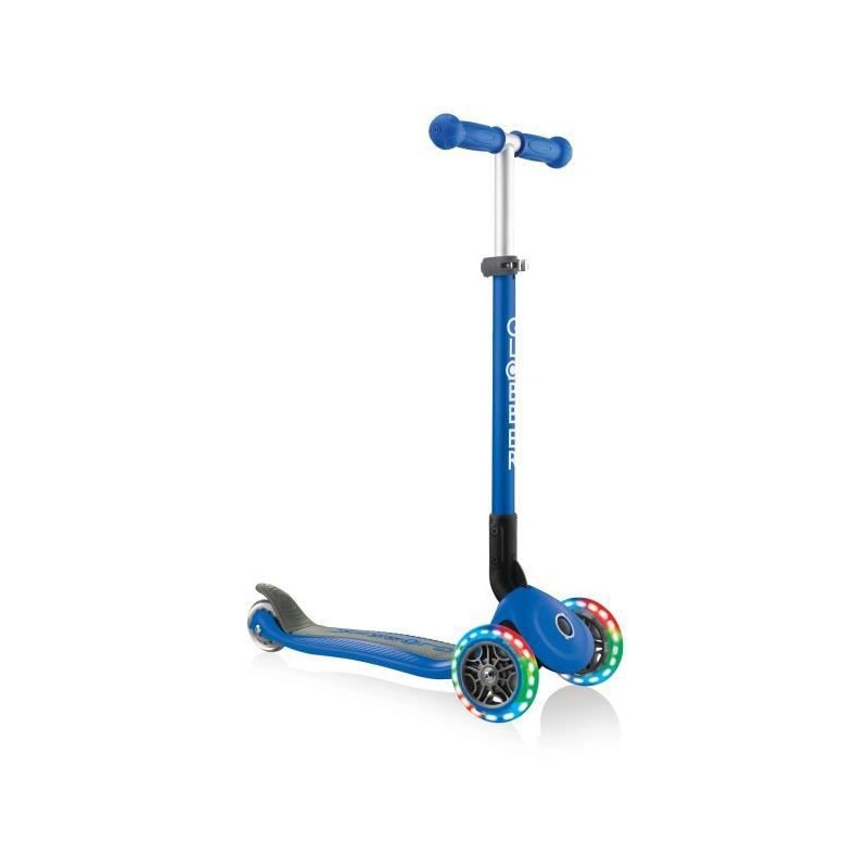 Trottinette Primo Foldable Lights - Bleu - GLOBBER