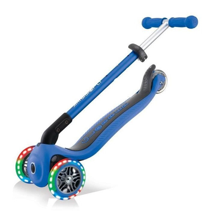 Trottinette Primo Foldable Lights - Bleu - GLOBBER