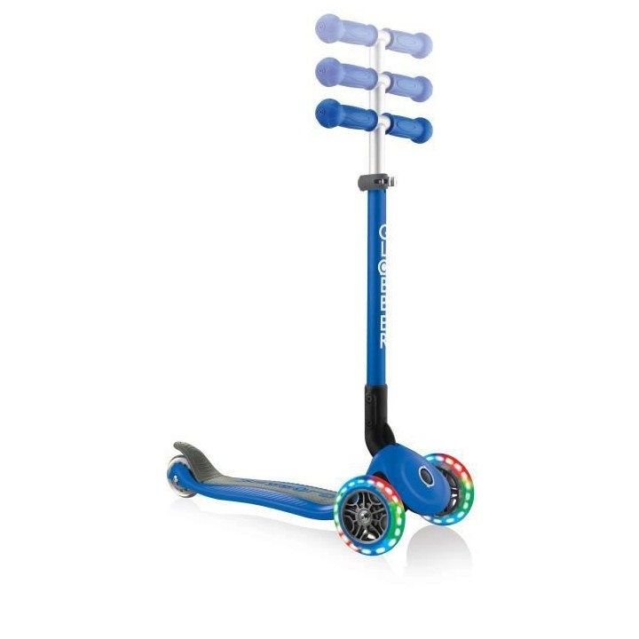 Trottinette Primo Foldable Lights - Bleu - GLOBBER