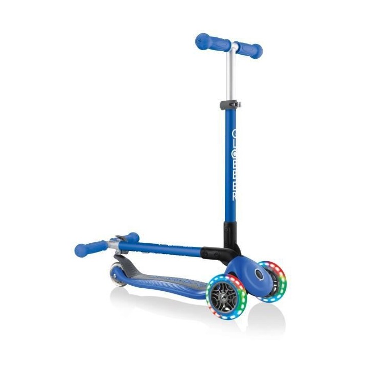 Trottinette Primo Foldable Lights - Bleu - GLOBBER