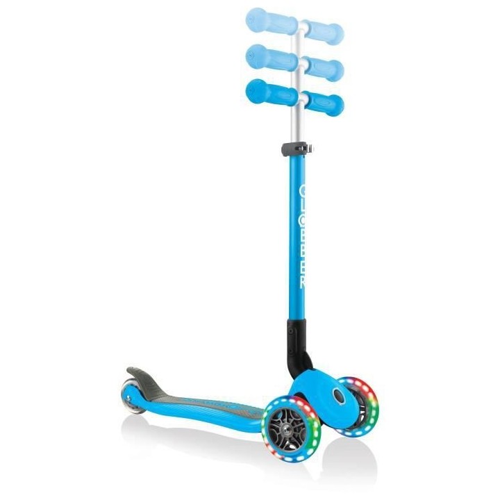 GLOBBER Trottinette enfant 3 roues pliable Primo - Bleu ciel