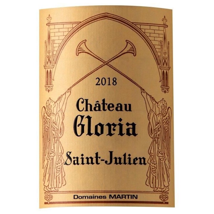 Château Gloria 2018 Saint-Julien - Vin rouge de Bordeaux