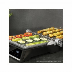 Gril contact Cecotec Rock'nGrill Smart 2000W Noir Acier inoxydable