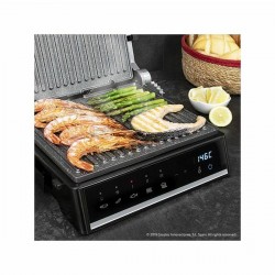 Gril contact Cecotec Rock'nGrill Smart 2000W Noir Acier inoxydable