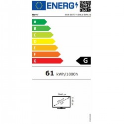 TV intelligente NEVIR NVR-8077-434K2-SMA-N LED 4K Ultra HD 43"