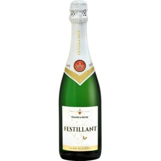 Festillant Blanc - Bulles sans alcool - 75 cl