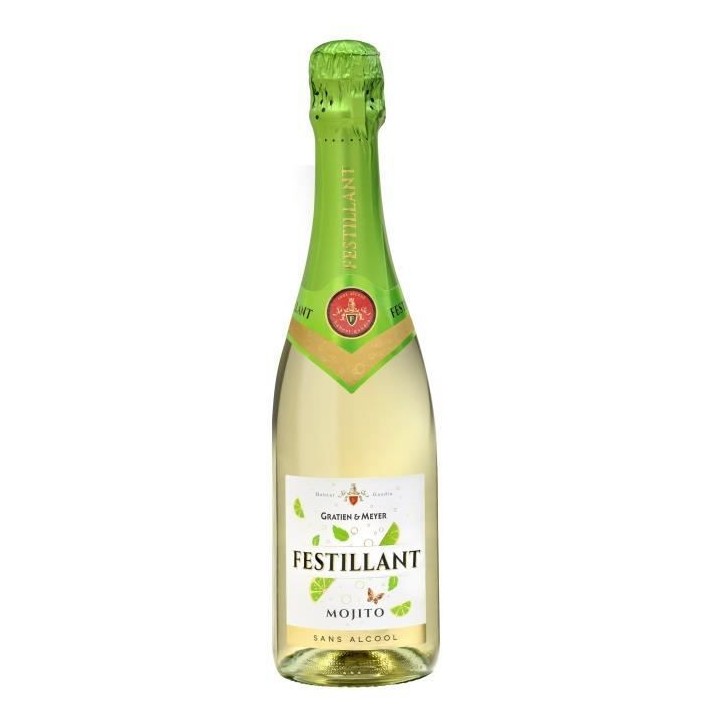 Festillant Mojito - Bulles sans alcool - 75 cl