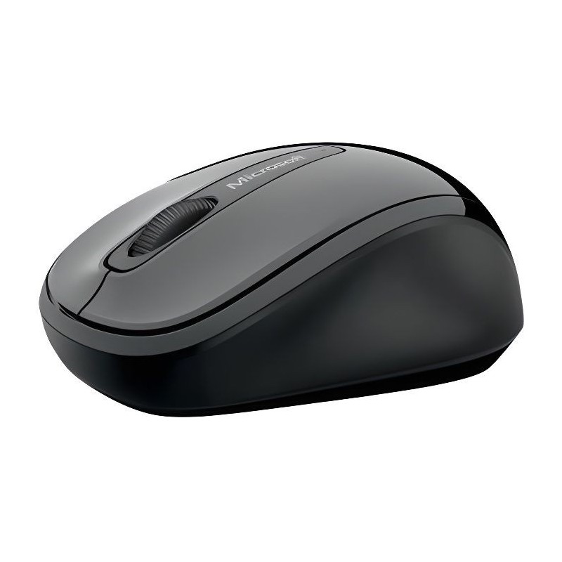 MICROSOFT Mobile Mouse 3500 - Souris optique - 3 boutons - Sans fil - Récepteur USB - Noir