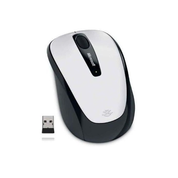 MICROSOFT Mobile Mouse 3500 - Souris optique - 3 boutons - Sans fil -