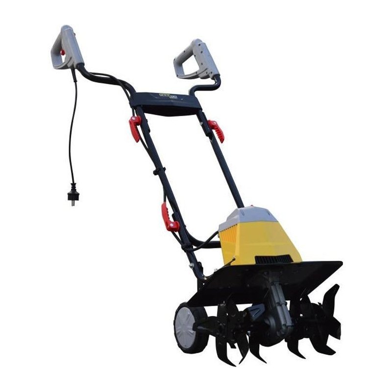 GARDEO Motobineuse électrique 40cm 6 fraises 1500 W