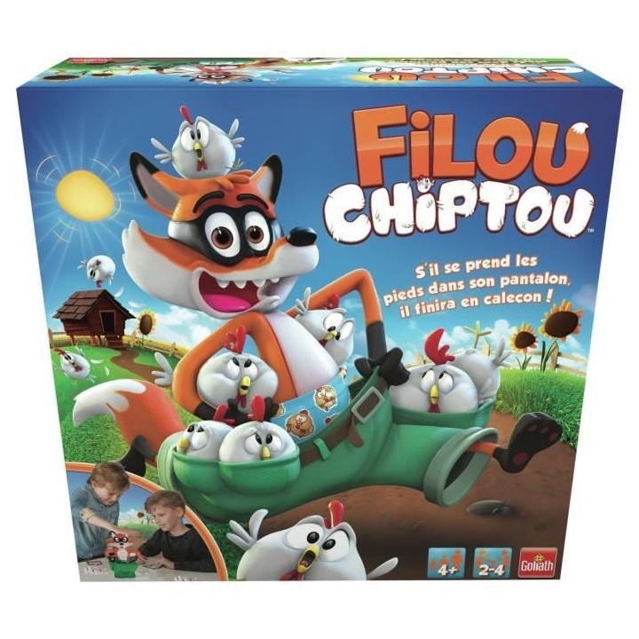 Goliath - Filou Chiptou - Jeu d'enfants