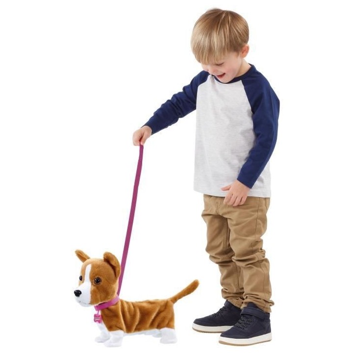 ANIMAGIC Peluche Lizzie le Corgie